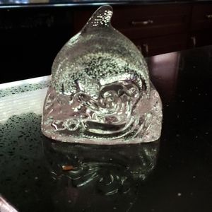 HOST PICK. Vintage. PartyLite Dolphin Tealight Holder